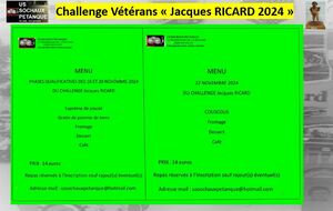 Challenge Jacques Ricard (Repas)