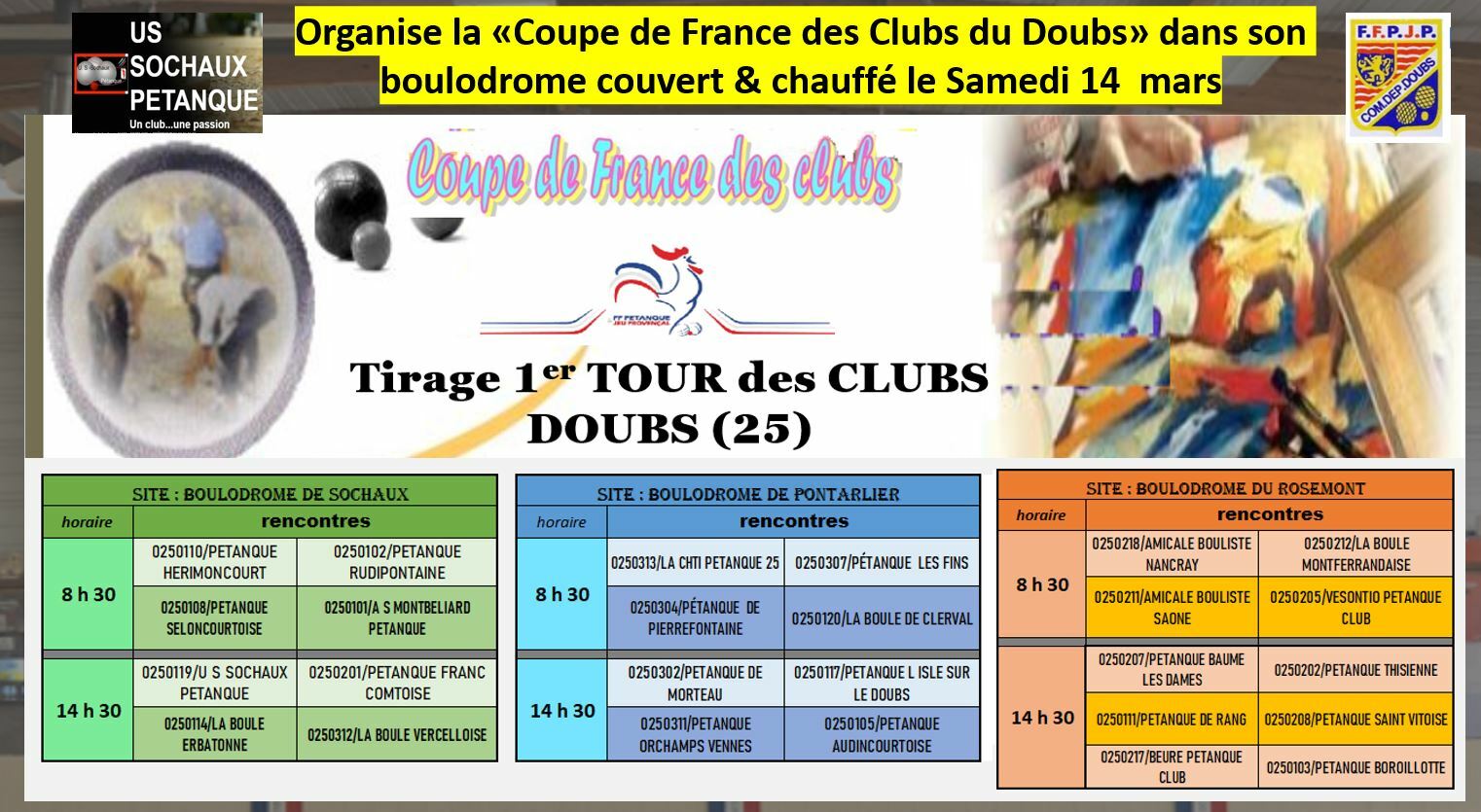 CDF des Clubs (Tirage)