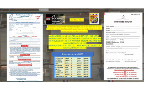 Adhésion, renouvellement &amp; mutation 2026